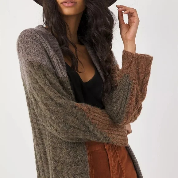 Anthropologie Multicolor Cable Knit Sweater - Picture 4 of 15